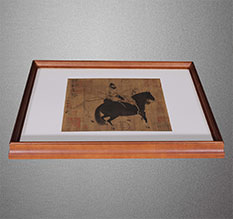 米林书画装裱配框服务案例